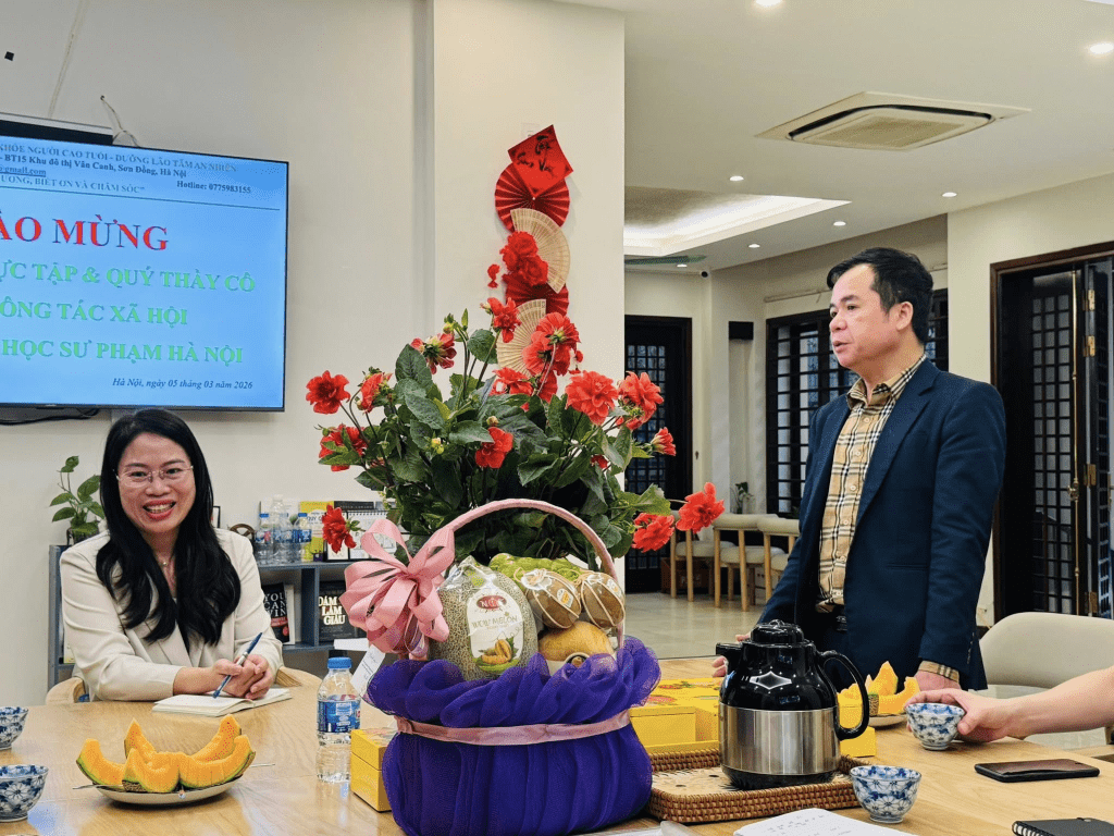 Phát biểu của TS. Phạm Văn Tư - Phó Trưởng khoa Công tác xã hội - Trường Đại học Sư phạm Hà Nội